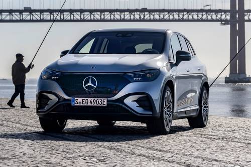 2025 Mercedes-Benz EQE SUV EQE 350+ 4dr SUV Exterior. European Model Shown.