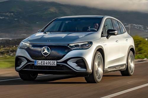 2025 Mercedes-Benz EQE SUV EQE 350+ 4dr SUV Exterior. European Model Shown.