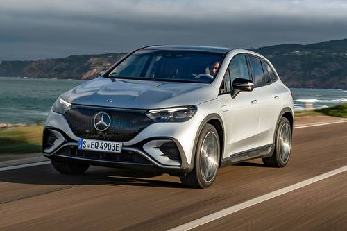 2025 Mercedes-Benz EQE SUV EQE 350+ 4dr SUV Exterior. European Model Shown.
