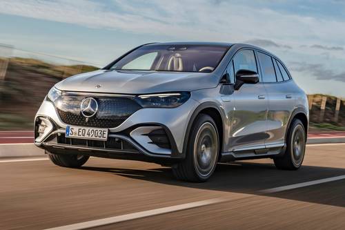 2025 Mercedes-Benz EQE SUV EQE 350+ 4dr SUV Exterior. European Model Shown.