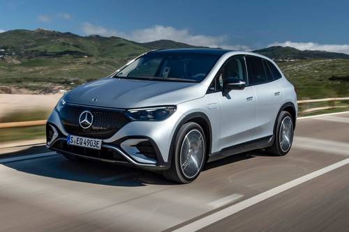 2025 Mercedes-Benz EQE SUV EQE 350+ 4dr SUV Exterior. European Model Shown.