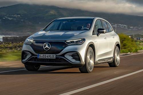 2025 Mercedes-Benz EQE SUV EQE 350+ 4dr SUV Exterior. European Model Shown.