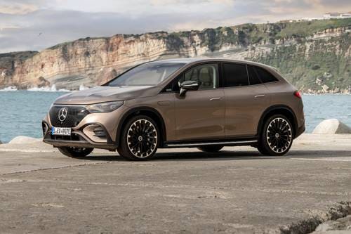 2025 Mercedes-Benz EQE SUV EQE 500 4MATIC 4dr SUV Exterior. European Model Shown.