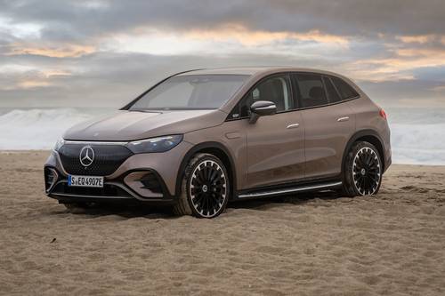 2025 Mercedes-Benz EQE SUV EQE 500 4MATIC 4dr SUV Exterior. European Model Shown.