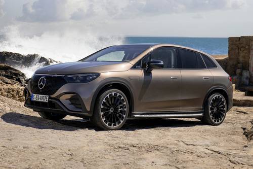 2025 Mercedes-Benz EQE SUV EQE 500 4MATIC 4dr SUV Exterior. European Model Shown.