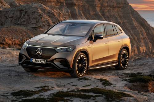 2025 Mercedes-Benz EQE SUV EQE 500 4MATIC 4dr SUV Exterior. European Model Shown.