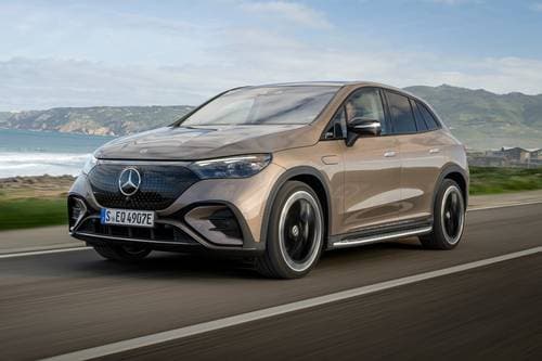 2025 Mercedes-Benz EQE SUV EQE 500 4MATIC 4dr SUV Exterior. European Model Shown.
