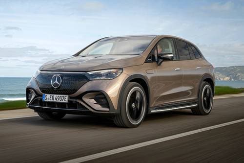 2025 Mercedes-Benz EQE SUV EQE 500 4MATIC 4dr SUV Exterior. European Model Shown.