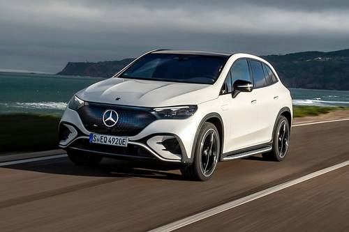 2025 Mercedes-Benz EQE SUV EQE 500 4MATIC 4dr SUV Exterior. European Model Shown.