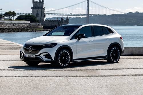 2025 Mercedes-Benz EQE SUV EQE 500 4MATIC 4dr SUV Exterior. European Model Shown.