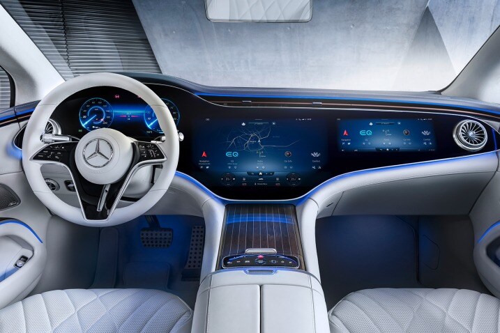 2022 Mercedes-Benz EQS.