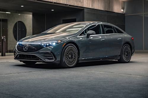 2024 Mercedes-Benz EQS EQS 580 4MATIC Sedan Exterior. Manufaktur Signature Package Shown.