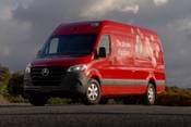2025 Mercedes-Benz eSprinter 2500 170" WB Cargo Van Exterior