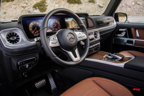 2024 Mercedes-Benz G-Class G 550 4dr SUV Steering Wheel Detail