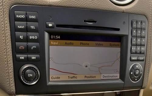 2009 Mercedes-Benz GL-Class GL320 BlueTEC Center Console
