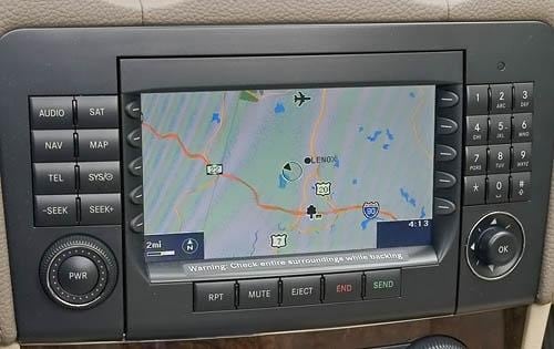 2009 Mercedes-Benz GL-Class GL550 Center Console