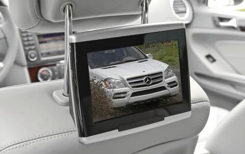 2010 Mercedes-Benz GL-Class GL350 BlueTEC Rear Passenger LCD Display Detail