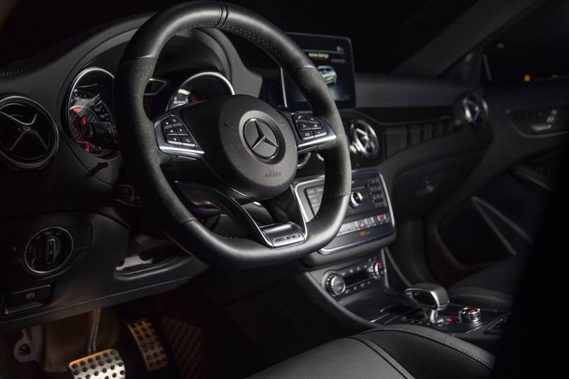 2018 Mercedes-Benz GLA-Class AMG GLA 45 4MATIC 4dr SUV Steering Wheel Detail