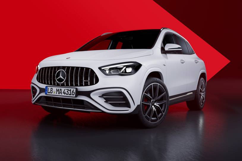 2026 Mercedes-Benz GLA AMG GLA 35 4dr SUV Exterior. European Model Shown.
