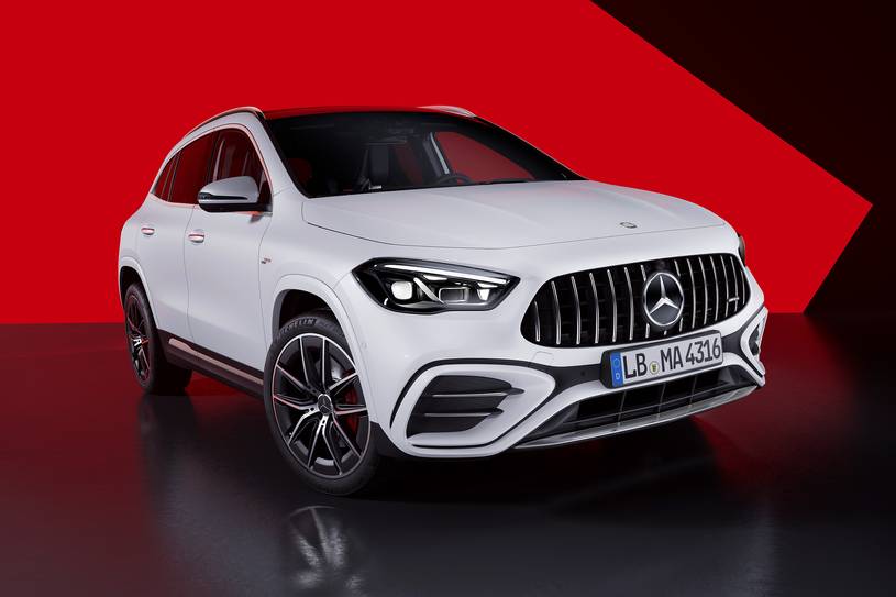 2026 Mercedes-Benz GLA AMG GLA 35 4dr SUV Exterior. European Model Shown.