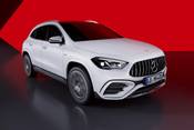 2026 Mercedes-Benz GLA AMG GLA 35 4dr SUV Exterior. European Model Shown.