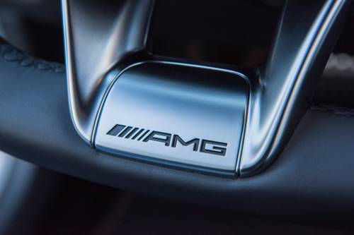 Mercedes-Benz GLC-Class Coupe AMG GLC 43 4dr SUV Steering Wheel Detail