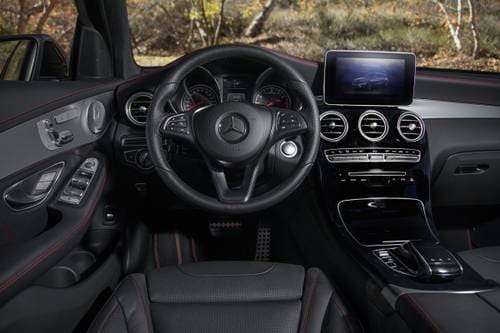 2019 Mercedes-Benz GLC-Class AMG GLC 43 4dr SUV Steering Wheel Detail