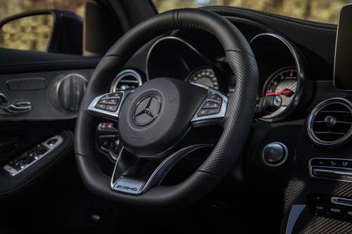 2019 Mercedes-Benz GLC-Class AMG GLC 63 4dr SUV Steering Wheel Detail
