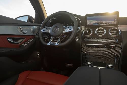 2022 Mercedes-Benz GLC-Class AMG GLC 43 4dr SUV Steering Wheel Detail