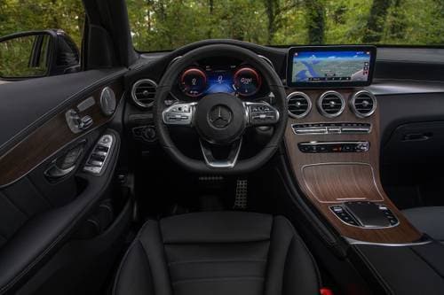 2022 Mercedes-Benz GLC-Class GLC 300 4MATIC 4dr SUV Steering Wheel Detail