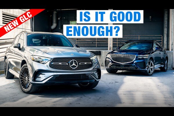 All-New 2023 Mercedes-Benz GLC 300 vs. 2022 Genesis GV70 | Small Size, Big Luxury