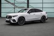 2026 Mercedes-Benz GLC Coupe AMG GLC 43 4dr SUV Exterior. European Model Shown. 2026 Mercedes-Benz GLC Coupe AMG GLC 43 4dr SUV Exterior. European Model Shown.
