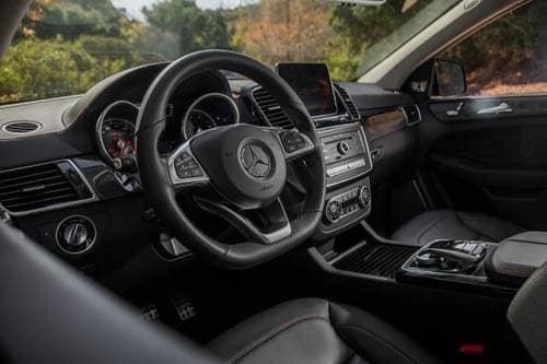 2019 Mercedes-Benz GLE-Class Coupe AMG GLE 43 4dr SUV Steering Wheel Detail