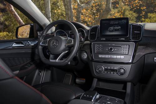 2019 Mercedes-Benz GLE-Class Coupe AMG GLE 43 4dr SUV Steering Wheel Detail