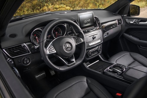 2017 Mercedes-Benz GLE-Class AMG GLE 43 4MATIC 4dr SUV Steering Wheel Detail