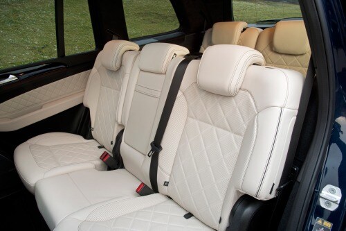 2017 Mercedes-Benz GLS-Class GLS450 4MATIC 4dr SUV Rear Interior