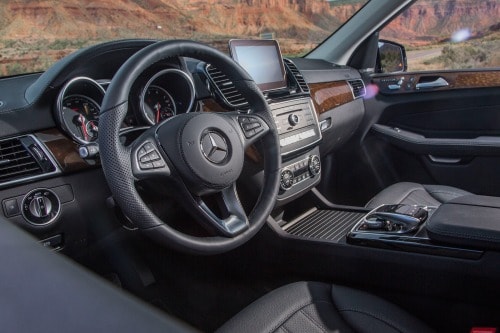 2017 Mercedes-Benz GLS-Class GLS450 4MATIC 4dr SUV Steering Wheel Detail