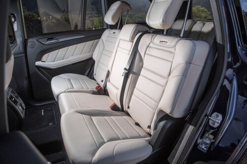 2017 Mercedes-Benz GLS-Class GLS550 4MATIC 4dr SUV Rear Interior