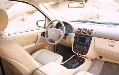 Used 2003 Mercedes Benz M Cl Ml500 Review Ratings Edmunds 2002 Mercedes Benz M Cl Interior