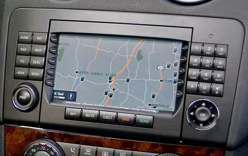 2008 Mercedes-Benz M-Class ML320 CDI Center Console