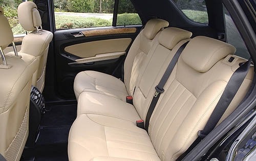 2008 Mercedes-Benz M-Class ML350 Edition 10 Rear Interior