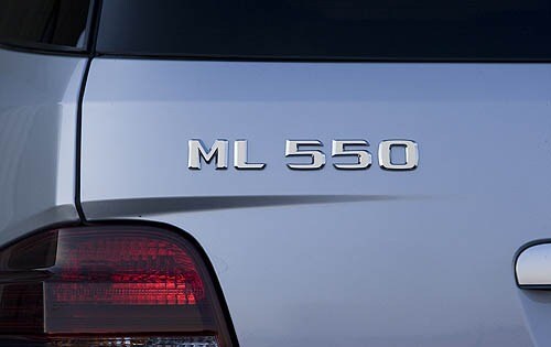 2008 Mercedes-Benz M-Class ML550 Rear Badging