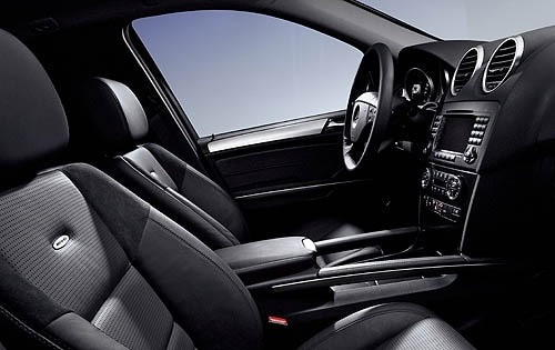2008 Mercedes-Benz M-Class ML63 AMG Front Seating Detail
