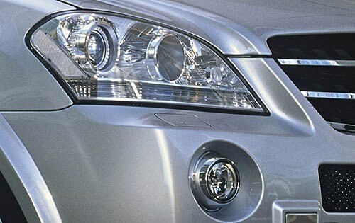 2008 Mercedes-Benz M-Class ML63 AMG Headlamp/Foglamp Detail