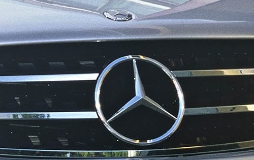 2008 Mercedes-Benz M-Class ML63 AMG Front Grille and Badging