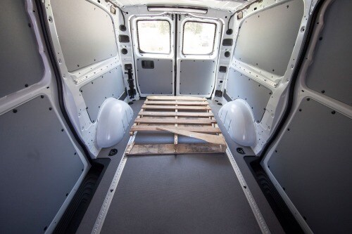 2017 Mercedes-Benz Metris Minivan Cargo Area