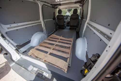 2017 Mercedes-Benz Metris Minivan Cargo Area