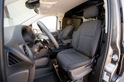 2017 Mercedes-Benz Metris Cargo Minivan Interior Shown