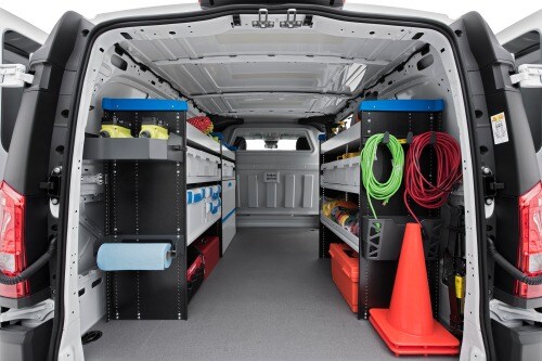 2017 Mercedes-Benz Metris Worker Cargo Minivan Cargo Area
