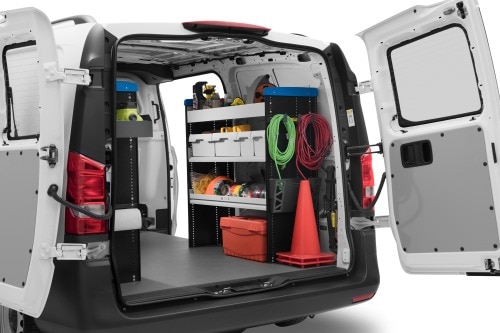 2017 Mercedes-Benz Metris Worker Cargo Minivan Cargo Area